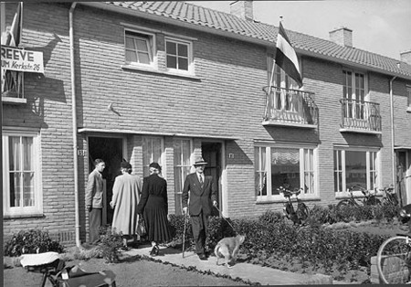 Doorzonwoning uit de jaren '60