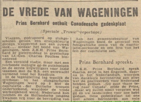 Vrede van Wageningen