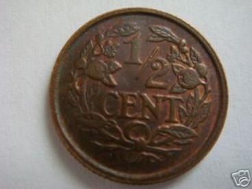1/2 cent uit 1938