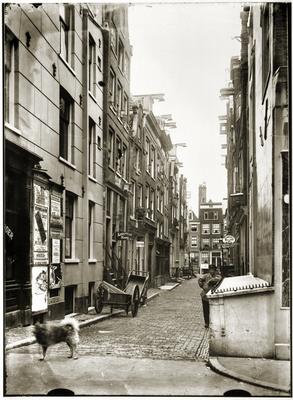 Bethaniëndwarsstraat Amsterdam in 1906