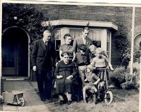 Foto Evert Roelof Bijl en familie