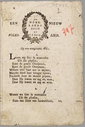 Volksliedje 1826