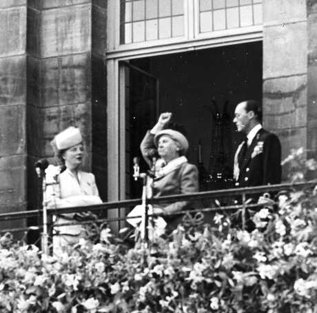 Troonafstand Koningin Wilhelmina 1948
