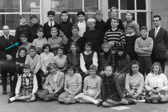 Schoolfoto Klas van Kees Bijl