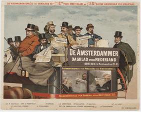 Reclame de Amsterdammer 1880-1886